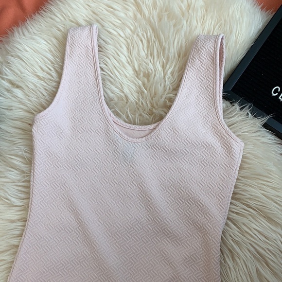 BLUSH PINK FOREVER 21 BODYCON DRESS SIZE S - Picture 4 of 4